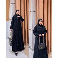 TURKEY ABAYA GAMIS EMBROIDERED GLORY FULL BLACK Abaya Abaya Dress Abaya Turkey Abaya Jubah Abaya Dub