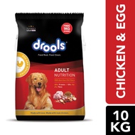 Drools Dog food Chicken and egg Adult 10kg