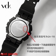 watch strap Substitute Casio silicone watch strap for men G-SHOCK series black gold GA100/110/GLS/GD120 strap
