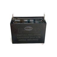 Generator Capacitor Condenser 2 Pin AVR Cbb61 20 Uf 50 60hz 250V - 450V Ac Pin