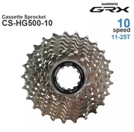 Shimano Tiagra CS HG500เทปคาสเซ็ท10ความเร็วจักรยานเสือหมอบ11-25T 11-32T 11-34T 12-28T HG500 Cogs อุป