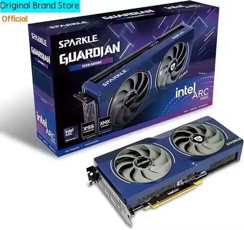 Sparkle Intel Arc B580 Guardian 12GB Graphics Card GDDR6 Torn Cooling 2.0 Axial Breathing Light Meta