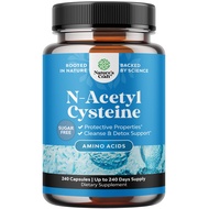 NAC Supplement N-Acetyl Cysteine 600mg - Vegan High Absorption Non-Smelly NAC 600 mg Capsules Glutat