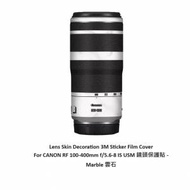 Lens Skin Decoration 3M Sticker Film Cover For CANON RF 100-400mm f/5.6-8 IS USM