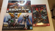 高達模型 RG 1/144 God Gundam, HG 1/144 Death Army, Devil  Gundam  (BANDAI)