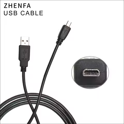 Zhenfa USB Sync Data Cable Camera Cord for Panasonic Lumix DMC-FZ150 DMC-FZ60 DMC-FZ50 DMC-FZ7 DMC-F