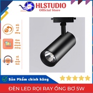 5W Led tube track light for HL Studio shop decoration, powder-coated aluminum shell,