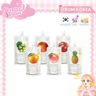 [Olive Young] Delight Project 0 kCal Konjac Water Jelly 4 Pouch / Red Grape, Orange, Green Grape, Ap