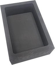 LLF Gold Silver Graphite Ingot Mold Mould Crucible for Melting Casting Refining (150x100x50MM(7.5kg 