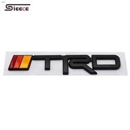 ✱Sieece TRD ABS Logo Side Rear Trunk Emblem Sticker Car Sticker Decal For Toyota Avanza Vios Wigo Ru