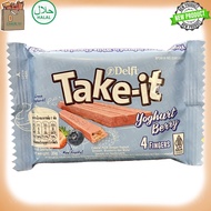 Delfi Take-it 4 Fingers เดลฟี่ เทค อิน สอดไส้เวเฟอร์ มีให้เลือก 3 รสชาติ ช็อกโกแลตนม Green Tea Dark 