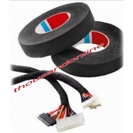 Automotif Wiring Tape Heat Isolation Adhesive Cloth Harness Tape Pembalut Wayar Kereta Car Cable Tap