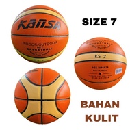 Bola Basket Kansa / Bola Basket Indoor Outdoor Buatan Taiwan