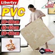 PVC Rubber Tiles 30 30/45 45/60 60cm Floor For Bedrooms Self-Adhesive Mount Wood Pattern Sheath
