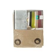 Brick Design Window Curtain Green (140cm x 260cm)