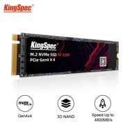 Kingspec M.2 SSD NVME 256G 512GB 1TB 2TB 4TB M2 2280 Pcie 4.0 SD Nmve Gen4ฮาร์ดดิสก์ไดรฟ์ไดรฟ์ไดรฟ์ภายในสำหรับแล็ปท็อป PC