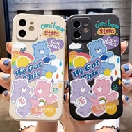 Rubik's Cube case for iphone 14promax 11 13 12 7Plus X XS Max Fashion Cute Rainbow Bear Cover