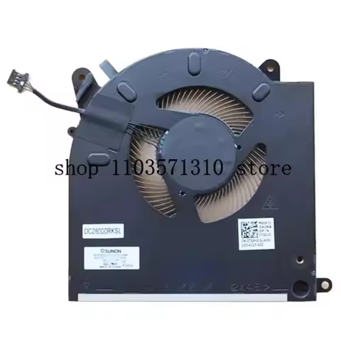 Laptop Cooling fan EG50061S1-C070-S9A EG50061S1-C070-S9A DC12V for DELL Alienware M15 R3 0H0YNP 0TG9