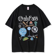 Summer hot selling men's T-shirt Casual Funny Only Fans Meme Graphic T-Shirt Men's Loose O-Neck Shor