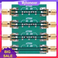 DC-4.0GHz RF Fixed Attenuator SMA Double Female Head Radio Frequency Attenuator 0dB 10dB 20dB 30dB R