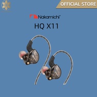 Nakamichi HQ X11 Wired Earphone Mic Dynamic Driver In Ear Monitor