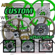 SPORTRIM AR80 PNP Y15ZR Y16ZR CUSTOM KAWASAKI YAMAHA Y15 Y16 YSUKU ENKEI KAWA GTO SPORT RIM 1.4/1.4 