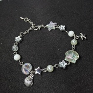 Pearl Bracelet/shell women's Bracelet/beach Bracelet