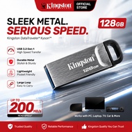 Original Kingston Kyson USB 3.2 128GB 256GB 512GB 1TB Metal Flash Drive Fast Transfer Pendrive