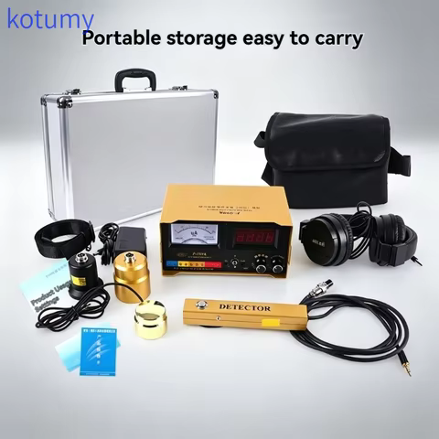 110V/220V F999K Pipe Leak Detector KOTUMY 3m Precision Floor Heating Tap Water Pipeline Micro Leakag