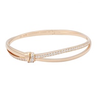 [二手] Chaumet Liens Séduction 鑽石手鍊，頸圍 16 厘米，K18PG（玫瑰金），Diamond Liens Séduction 鑽石手鍊