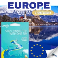 CMLink Europe l Travel Data SIM | Worldwide Internet SIM | No Number Data Only | 2 Years Validity | 
