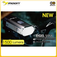 MOON Rigel Max 1500 Lumens High Power USB Rechargeable Front White Bicycle Bike Light