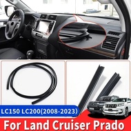 For Toyota Land Cruiser 200 LC200 Prado 120 150 LC120 LC150 2003-2023 center console Sealing Strip F