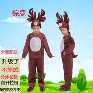 New Year's Day Children's Costume Performance Costume Deer Cartoon Animal Costume Sika Deer Reindeer
