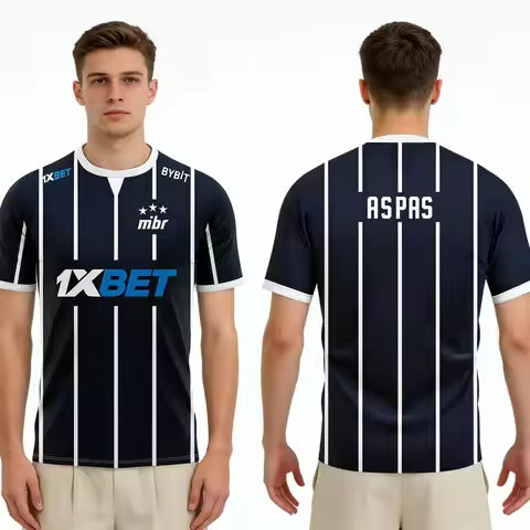 New MIBR Team ASPAS VALORANT Gaming Summer Men's Women's Short Sleeve Children's Adults Parent Child