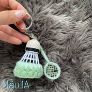 Badminton Keychains With Racket Hanging Racket Bag, Backpack, Cute Badminton Bag