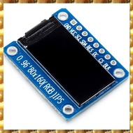 Electronexus-IPS RGB Display 0.96 Inch 7P SPI HD 65K Full Color LCD Module ST7735 Drive IC 80X160