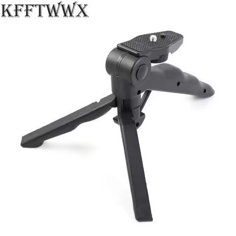 Tripods for Gopro Hero 12 11 10 9 8 7 6 5 4 3 2 Black Portable Camera Table Tripod for Go Pro SJ4000