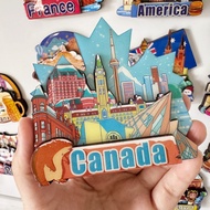 Canada Travel Souvenirs Refrigerator Stickers Souvenirs Fridge magnet Magnetic Stickers
