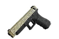 歡迎分期~【射手 shooter】WE G35 古典雕花 古銅色 瓦斯短槍 gbb 小槍 (連發)