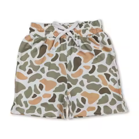 Sibling Colors Baby Boys Southern Camo Pockets Shorts Bottoms