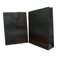 HITAM Paper BAG/BAG/PAPER BAH Plain Black/PAPER BAG LANSCAPE/PAPER BAG POTRAIT