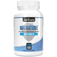 Migratone Migraine Relief - Natural Headache Relief Vitamin - Migraine Supplement with PA - Free But