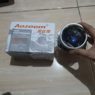 Projector aozoom flat cut off flat 3inch bluelens