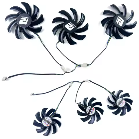 Cooling Fan 85mm 4pin FDC10H12S9-C For Powercolor RX 5700 XT Red Devil 8GB GDDR6 RX5700XT Graphics C