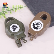 delicatecat0c Multi Functional  Keychain Qui Setting Trap Clip Durable Plastic Material Suitable For