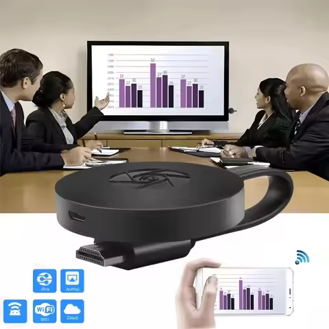 To TV 2.4G 4K Wireless WiFi Mirroring TV Stick HDMI Video Transmitter Adapter 1080P Display Dongle F