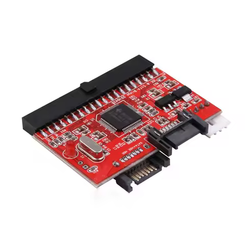 1pc IDE to SATA Converter SATA to IDE Adapter Bidirectional Conversion Card Computer Hard Disk Mothe