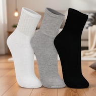 Crew/Knee-High 12-Pack Men’s Socks, Sizes 39-43, Choose 3/6/12 Pairs