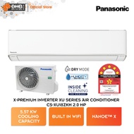 Panasonic X-Premium Inverter R32 XU Series Air Conditioner 2.0 HP 5 Star Aircond CS-XU18ZKH CSXU18ZKH Penghawa Dingin